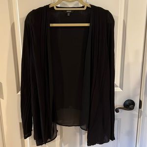 Black cardigan light
